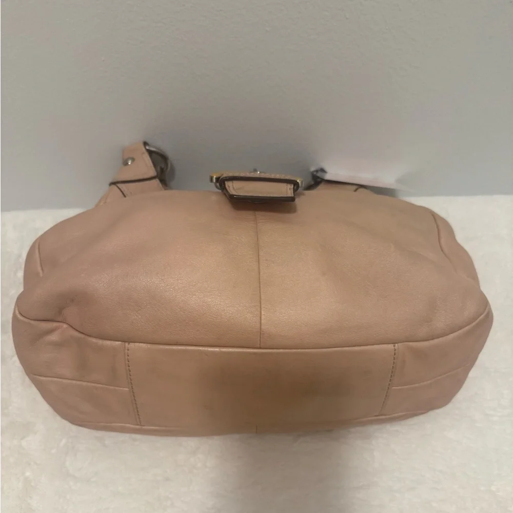 Coach Vintage Lynn Soho Champagne Beige Leather Shoulder Bag - Picture 8 of 8